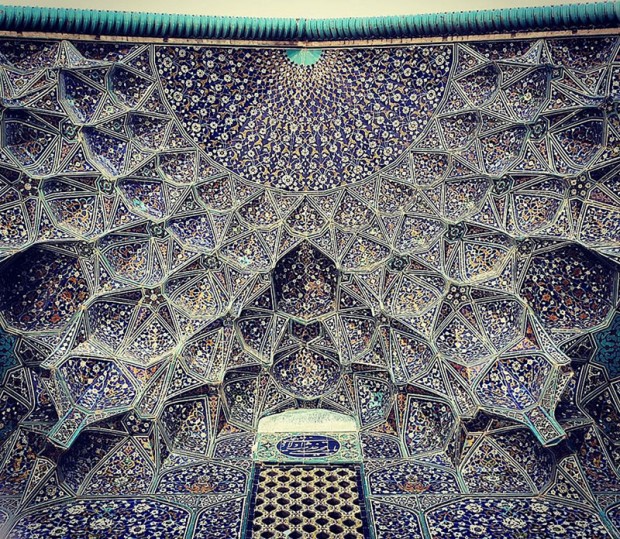 Iranian Mosque Ceilings 17