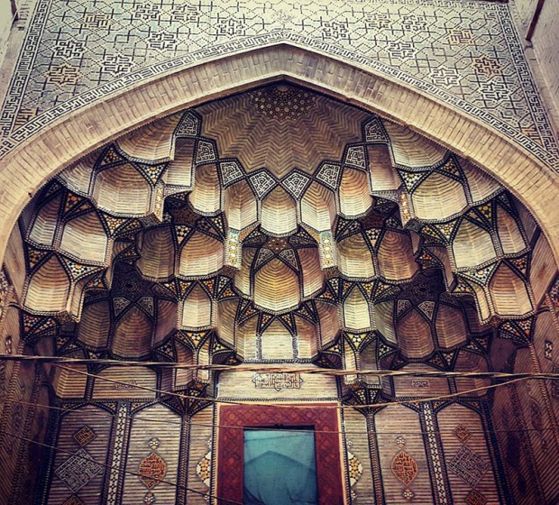 Iranian Mosque Ceilings 4