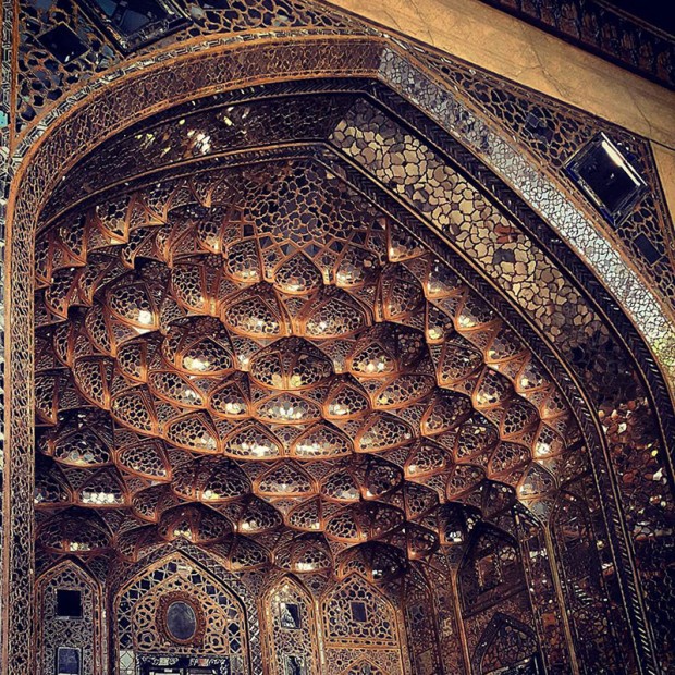 Iranian Mosque Ceilings 5