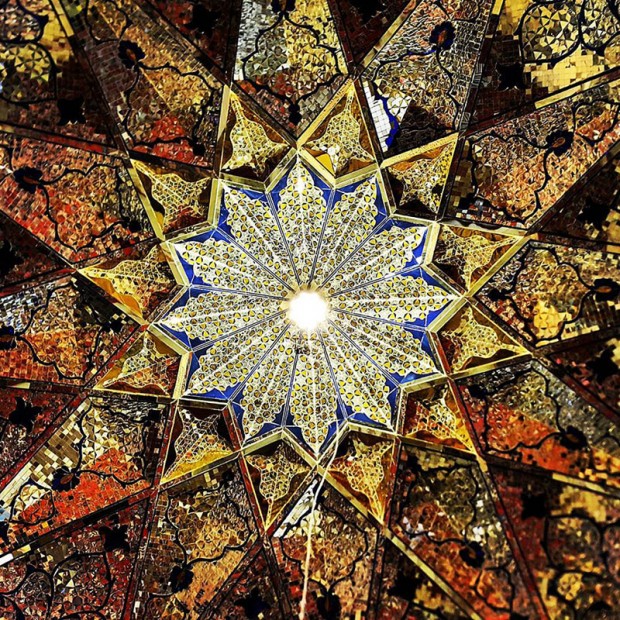 Iranian Mosque Ceilings 7