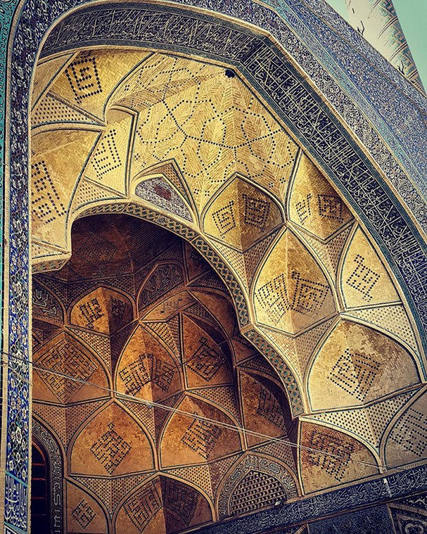 Iranian Mosque Ceilings 8