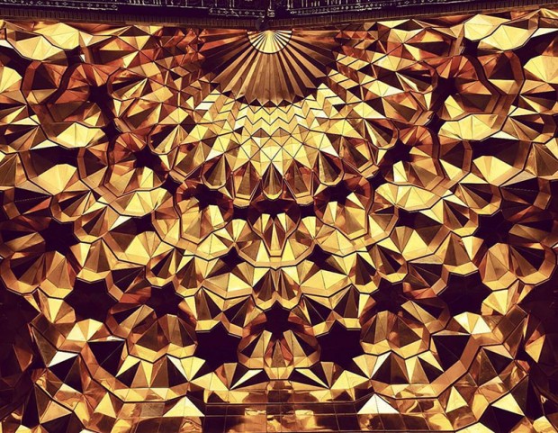 Iranian Mosque Ceilings 9