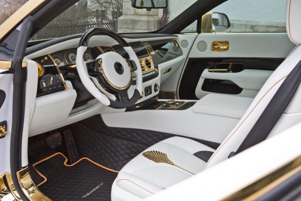 Mansory’s Rolls Royce Wraith Palm Edition 999 gold mihanpost 6