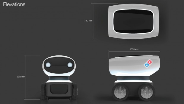 Robot Domino DRU mihampost 1