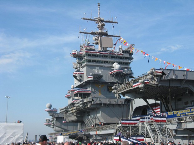 USS Enterprise اولین و بزرگترین ناو هواپیمابر اتمی دنیا + عکس 2 USS Enterprise mihanpost 5