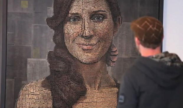 Unique 3D Portraits Using Screw Art mihanpost 10