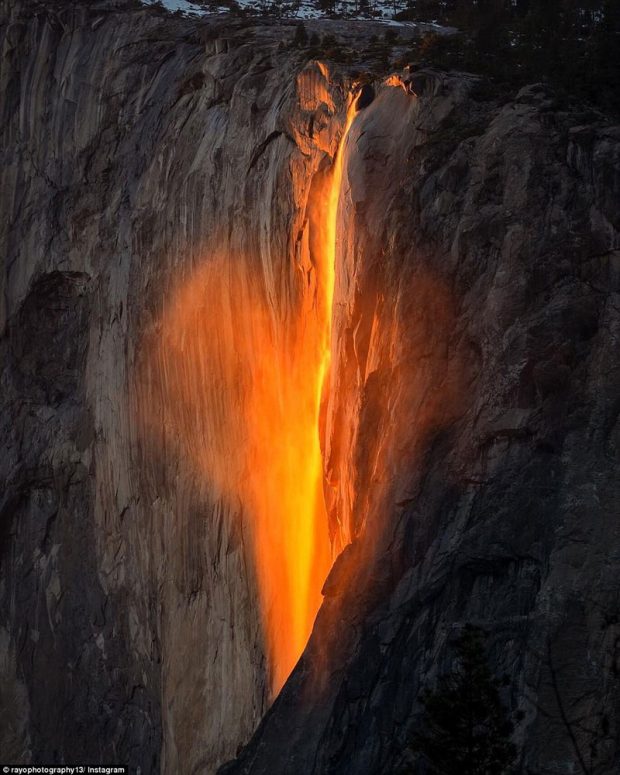 Yosemite National Park Waterfall 1