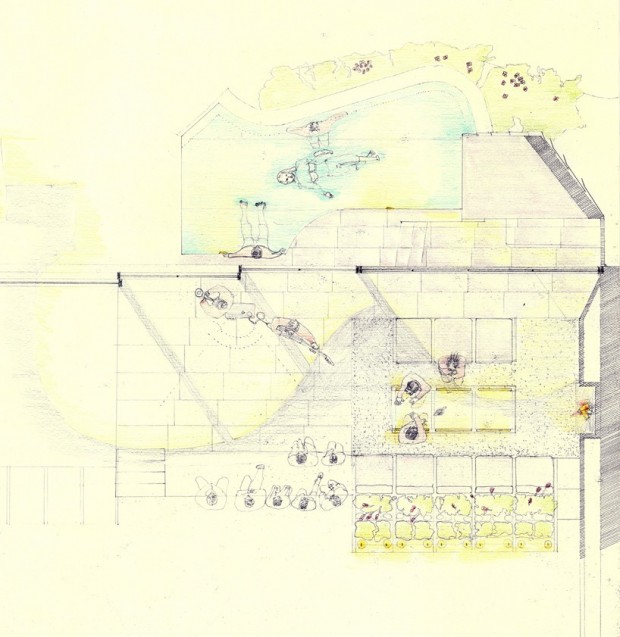 معماری دیدنی اقامتگاهی فلزی در دل صخرههای سواحل مدیترانه + عکس 14 gilbartolome architects house on the cliff granada mihanbana 13