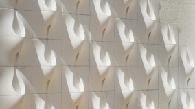 طراحی و معماری جالب دیوار با قابلیت کشت گل و گیاه