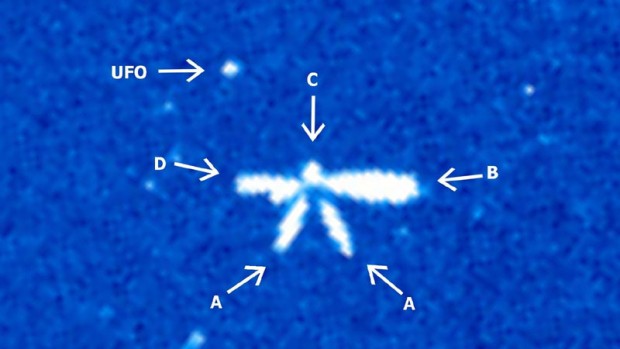 ufo around the Sun 3