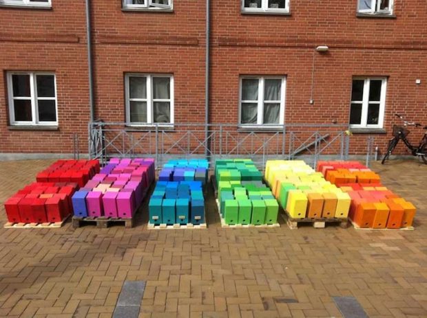 لانه پرندگان توماس وینتر، ابتکاری برای ماندن پرندگان در شهر ؟ 6 لانه پرندگان