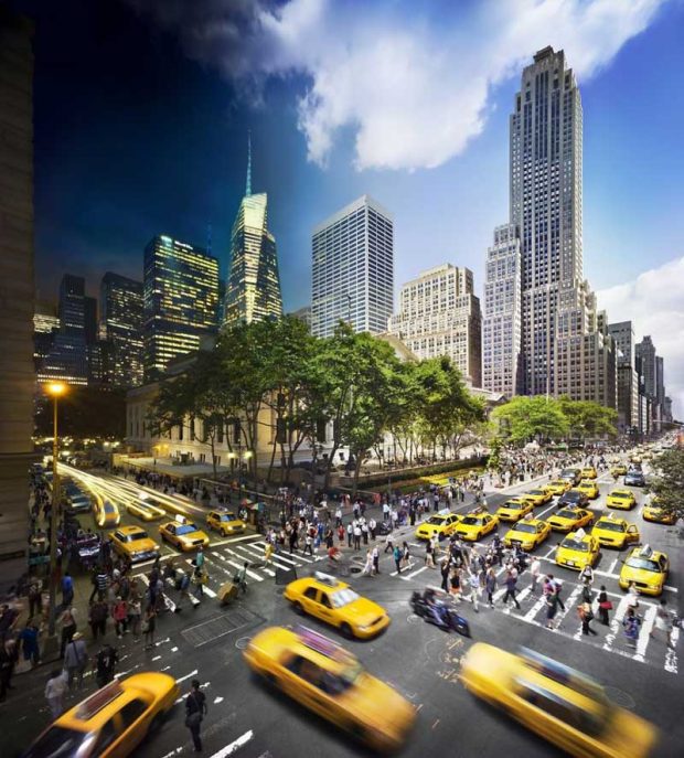 تصاویر تلفیق شب و روز