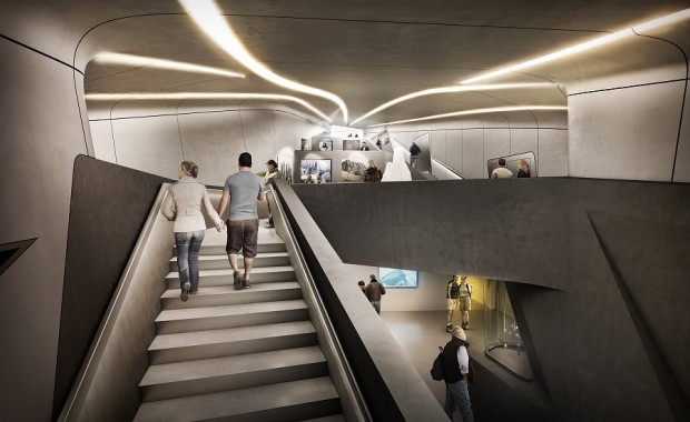 عجیب‌ترین موزه مدرن کوهستانی جهان