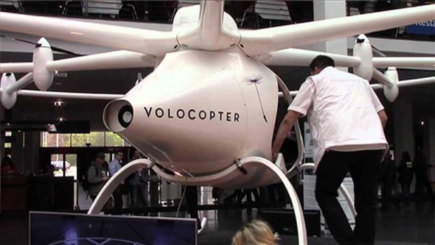 اولین بالگرد الکتریکی پهپادی 8 موتور