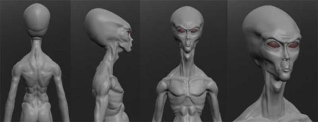 Cemetery alien in Mexico mihanpost 8