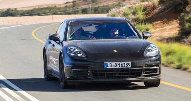 New Porsche Panamera ride r