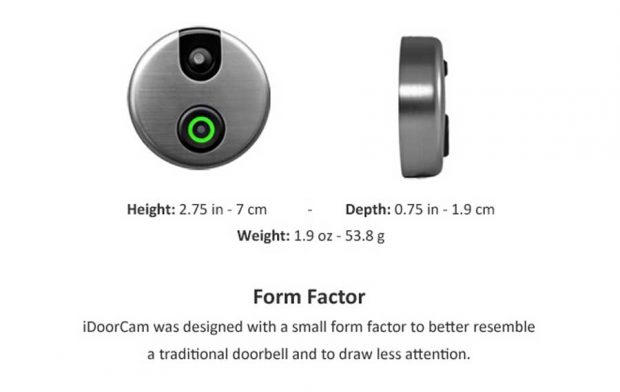 زنگ هوشمند iDoorCam