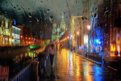 تصاویری دیدنی از روزهای بارانی