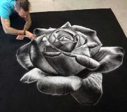 خلق نقاشی هایی خارق العاده با استفاده از نمک
