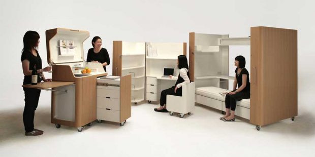 خانه چمدانی Kenchikukagu