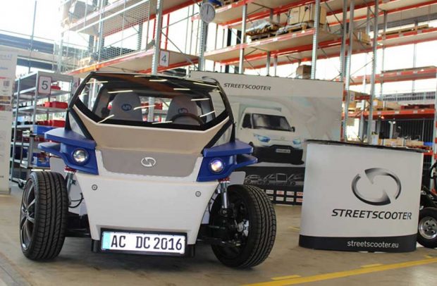خودروی StreetScooter ساخته شده با پرینتر سه بعدی