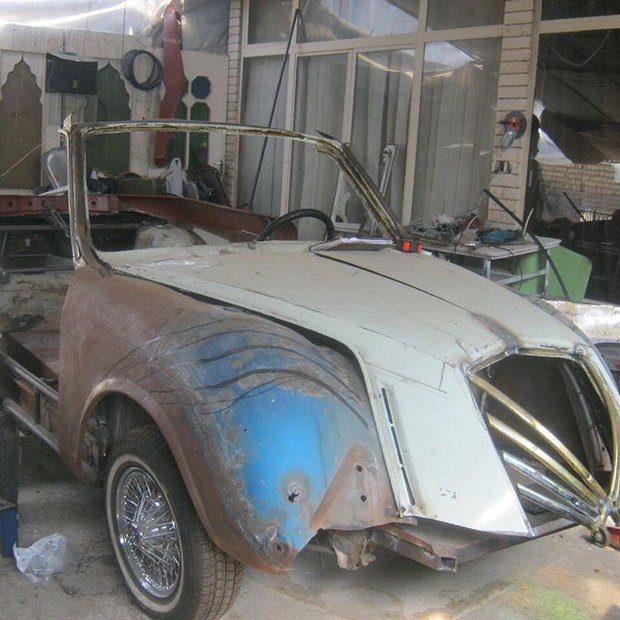 پیکان دستساز و دیدنی یک شهروند خوش ذوق اصفهانی + عکس 2 پیکان دستساز