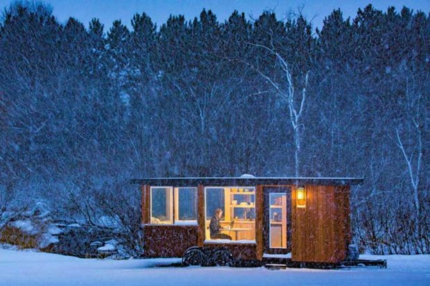 خانه متحرک ویستا کلبه ای مدرن برای آرامشی تک نفری ! 2 خانه متحرک ویستا