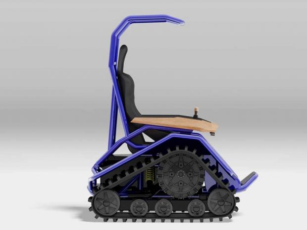 ویلچر موتوردار گراوند اسکویرل