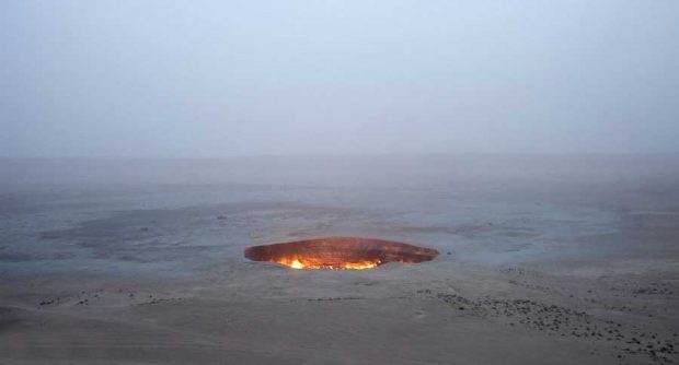 دروازه جهنم ترسناک ترین مکان مورد علاقه گردشگران ؟! 2 دروازه جهنم