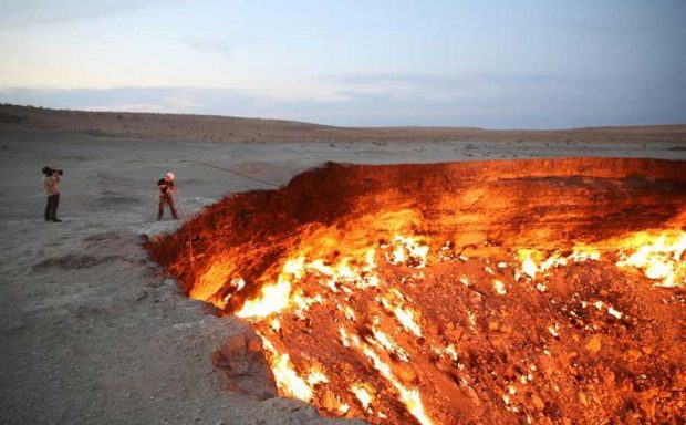 دروازه جهنم ترسناک ترین مکان مورد علاقه گردشگران ؟! 11 دروازه جهنم