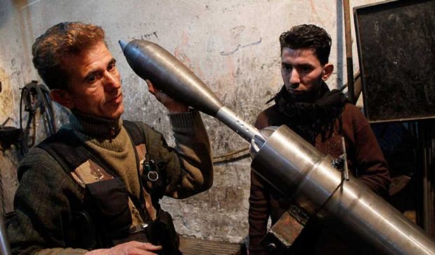 سلاح های دست ساز عجیب و غریب تروریست ها در سوریه + عکس 37 سلاح های دست ساز عجیب و غریب تروریست ها در سوریه