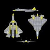 جنگنده روسی سوخو تی 50 مدل PAK-FA