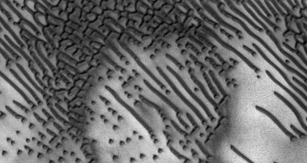 Morse code on Mars