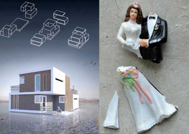 خانه شناور تفکیک پذیر