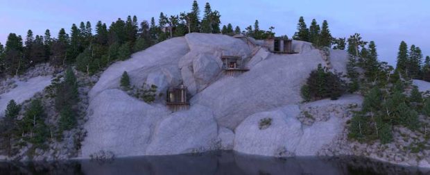 نگاهی به معماری جالب خانه سنگی ps1 در روسیه 4 ps1 خانه سنگی