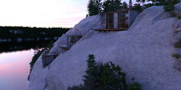 نگاهی به معماری جالب خانه سنگی ps1 در روسیه 6 ps1 خانه سنگی