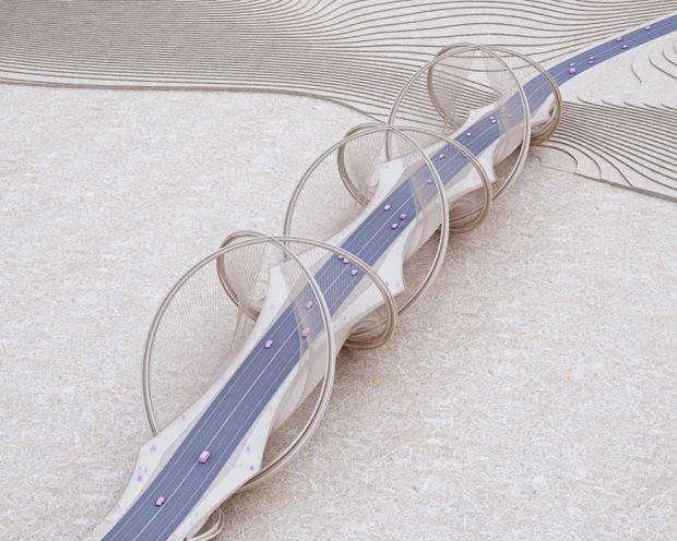 پل درهم تنیده سان شان