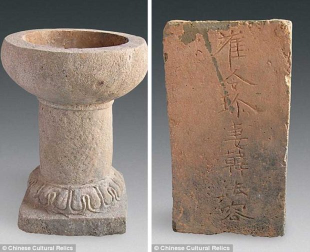 کشف قبری ۱۵۰۰ ساله با ۵ هزار قطعه جواهرات در چین ! 5 کشف قبری 1500 ساله با 5 هزار قطعه جواهرات در چین