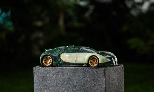 ساخت مجسمه سنگی خودرو با سنگ مرمر ! 7 مجسمه سنگی خودرو