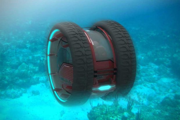 خودرو آبی‌خاکی Libelule