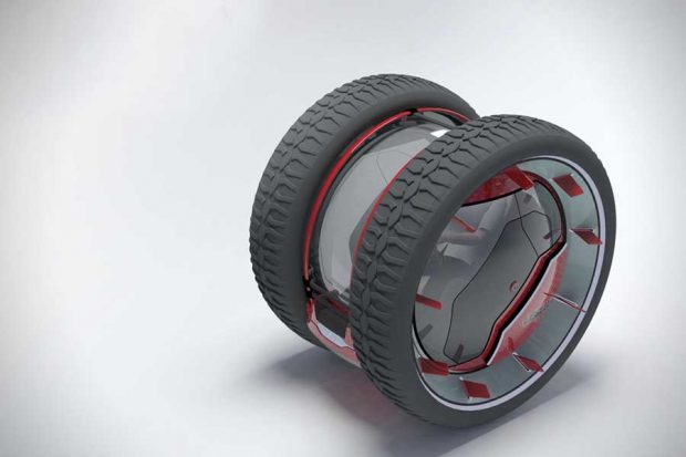 خودرو آبی‌خاکی Libelule