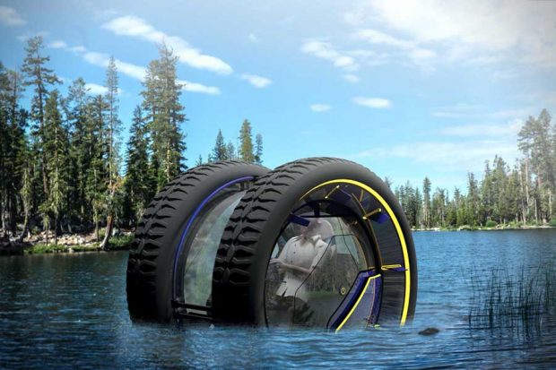 خودرو آبی‌خاکی Libelule