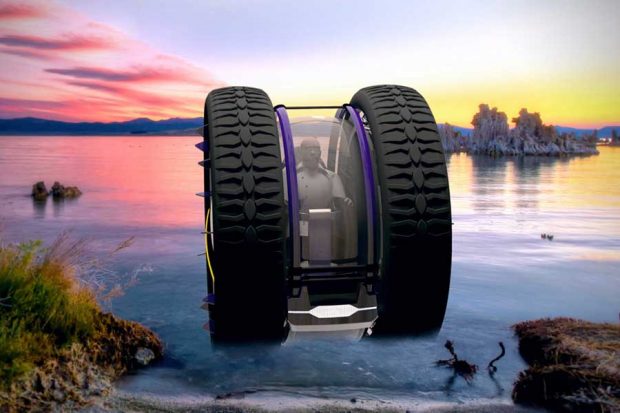 خودرو آبی‌خاکی Libelule