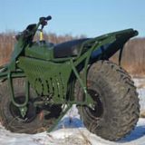 موتور سیکلت تاشو مدل 2WD سبک و قدرتمند