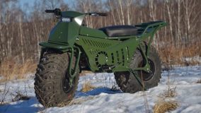 موتور سیکلت تاشو مدل 2WD سبک و قدرتمند