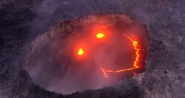آتشفشان خندان کیلاویا در هاوایی