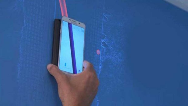 ردیابی سازه های داخل دیوار با حسگر WalabotDIY ! 5 ردیابی سازه های داخل دیوار با حسگر WalabotDIY