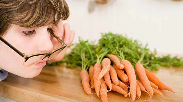 آیا واقعا هویج در تقویت بینایی انسان موثر است