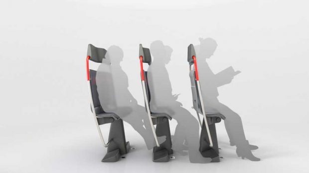 طراحی صندلی خلیج جزیره و افق برای افزایش ظرفیت مسافر 2 صندلی خلیج جزیره و افق