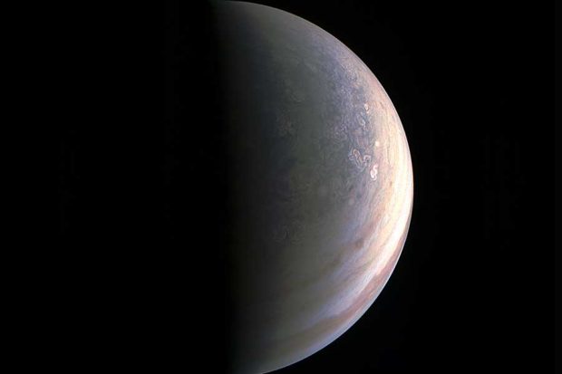 قطب شمال سیاره مشتری